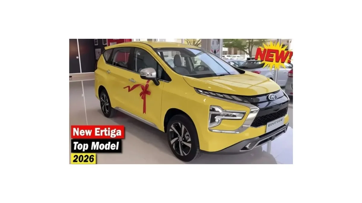 2026 Maruti Suzuki Ertiga CNG variant showing spacious cabin and family-friendly design