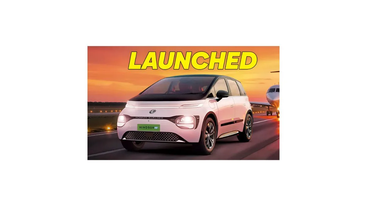 MG Windsor EV electric car in India