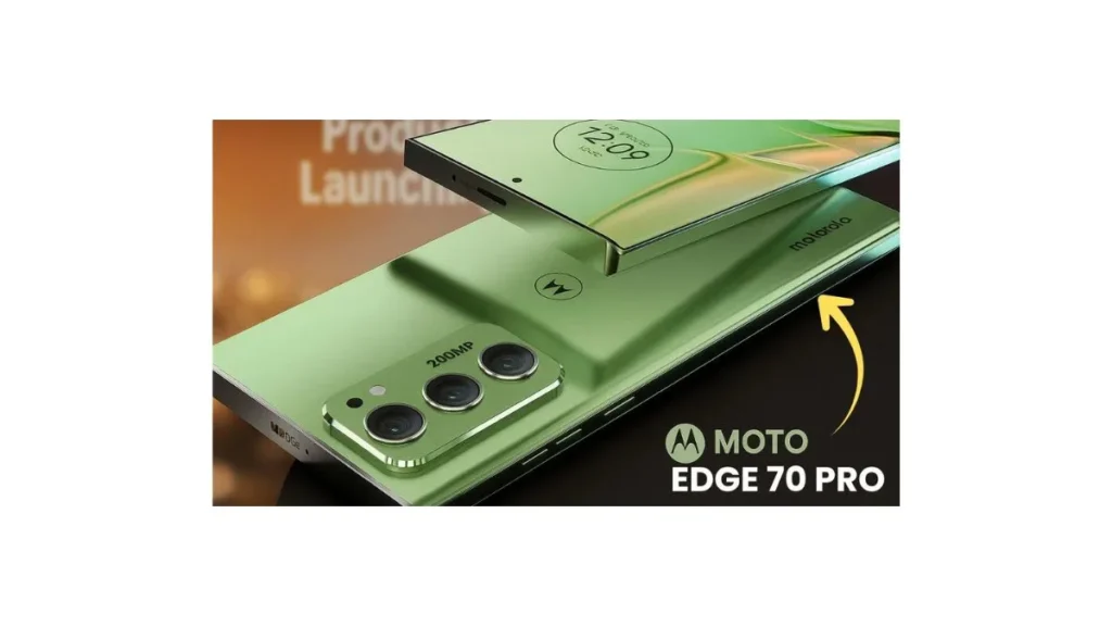 Motorola Edge 70 review showing design, AMOLED display and camera module