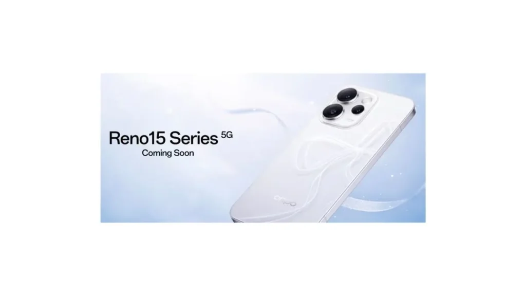 Oppo Reno 15 5G series showcasing premium design and AMOLED display ahead of India launch