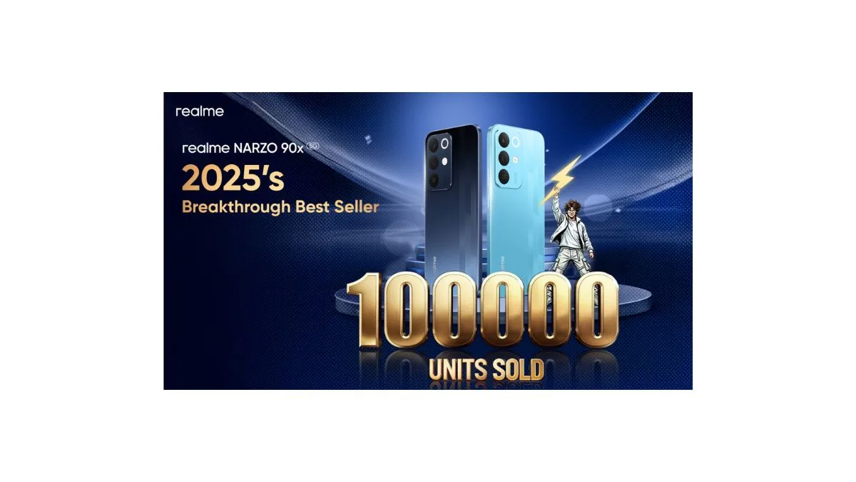 Realme Narzo 90 Series smartphones with 100K+ units sold in 12 hours