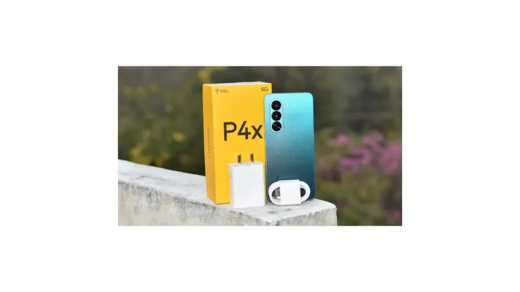 Realme P4x budget smartphone showcasing modern design and focus on performance and value in India