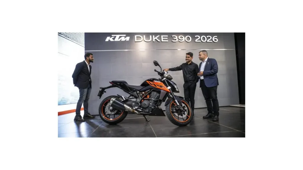 2026 KTM 390 Duke unveiled globally with new Atlantic Blue colour