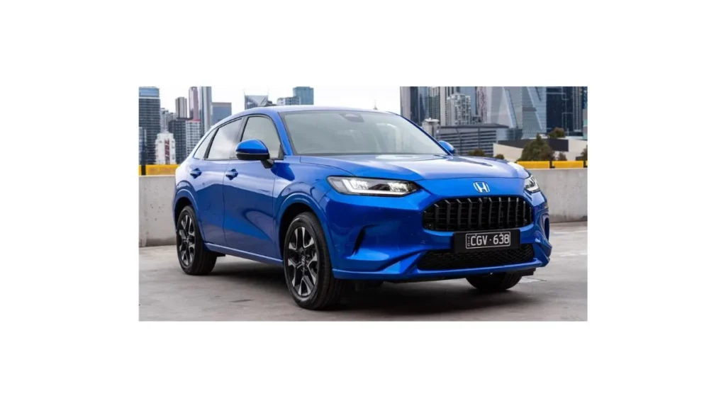 Honda ZR V 2026 compact hybrid SUV showcasing premium design, modern LED styling, and spacious family-friendly interior