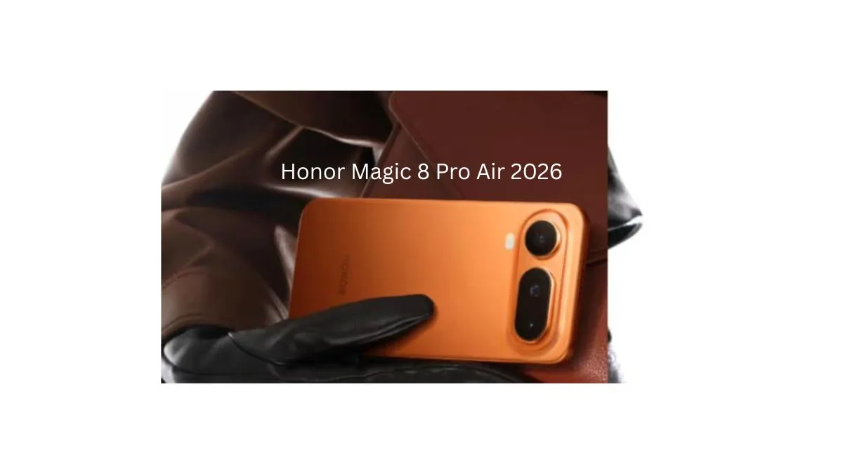 Honor Magic 8 Pro Air premium smartphone showcasing ultra slim design and immersive curved display