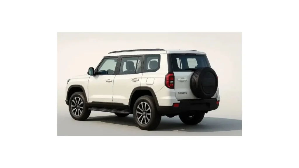 Mahindra Bolero 2026 rugged SUV showcasing muscular design, high ground clearance, and tough build for Indian roads