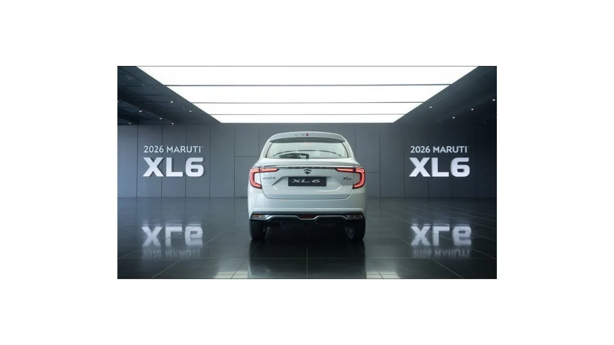 Maruti XL6 premium 6 seater MPV with bold SUV styling and smart hybrid technology