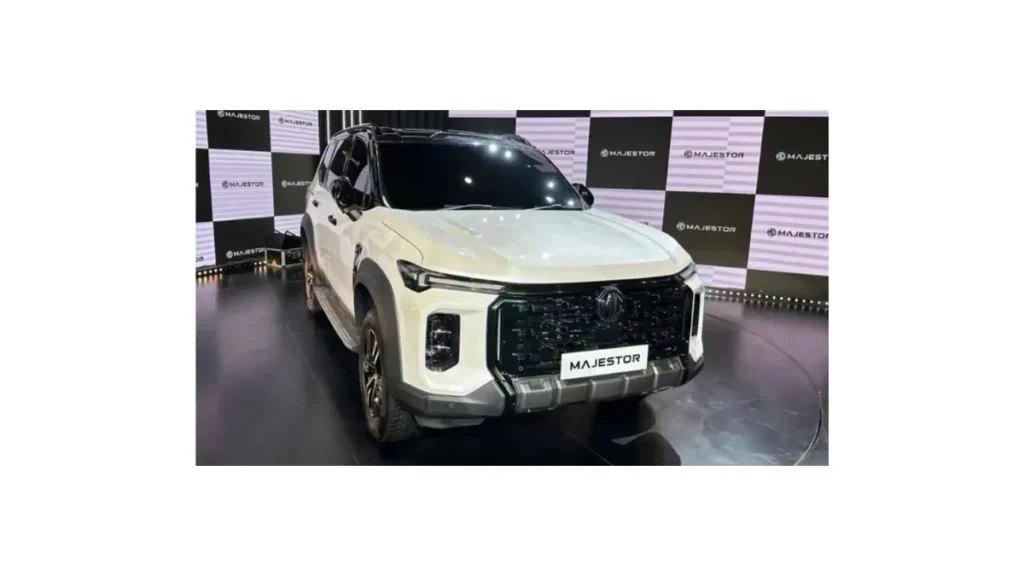 New MG Majestor 2026 featuring modern LED lighting, premium SUV design and advanced technology