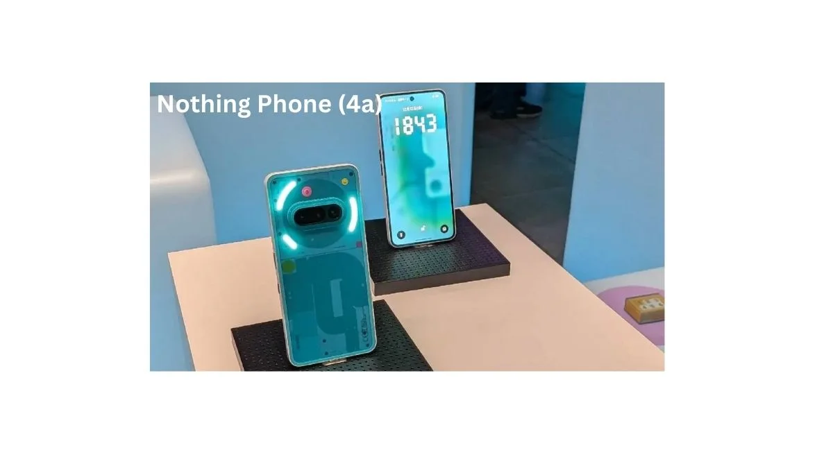 Nothing Phone (4a) with transparent back design, Glyph Interface lighting, AMOLED display and expected mid-range smartphone features for 2026