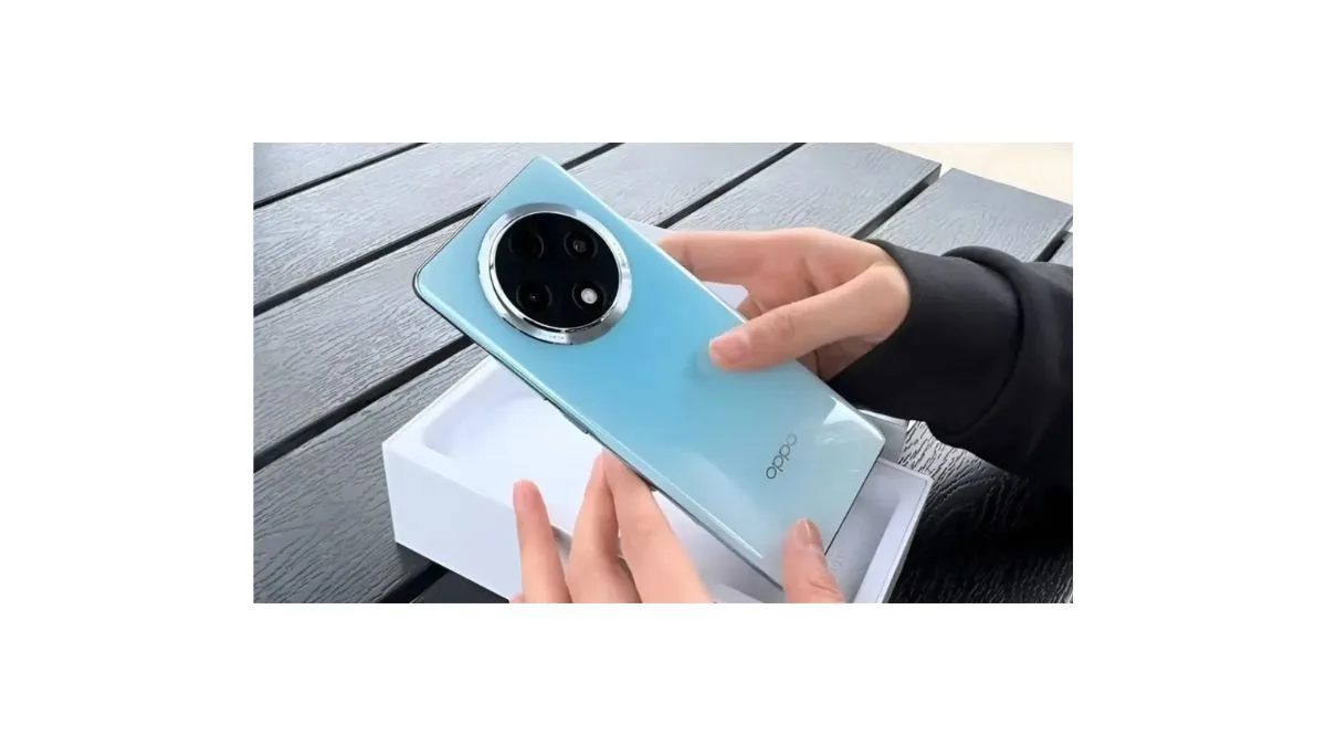 OPPO F27 Pro+ 5G IP69 rated smartphone with curved AMOLED display