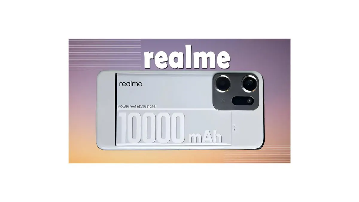 Realme P4 Power 5G smartphone featuring a massive 10,000mAh battery, slim design, and 144Hz display ahead of its India launch