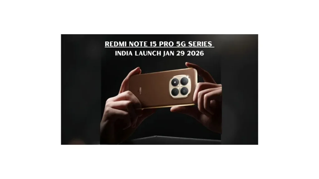 Redmi Note 15 Pro 5G with large AMOLED 120Hz display and smooth performance