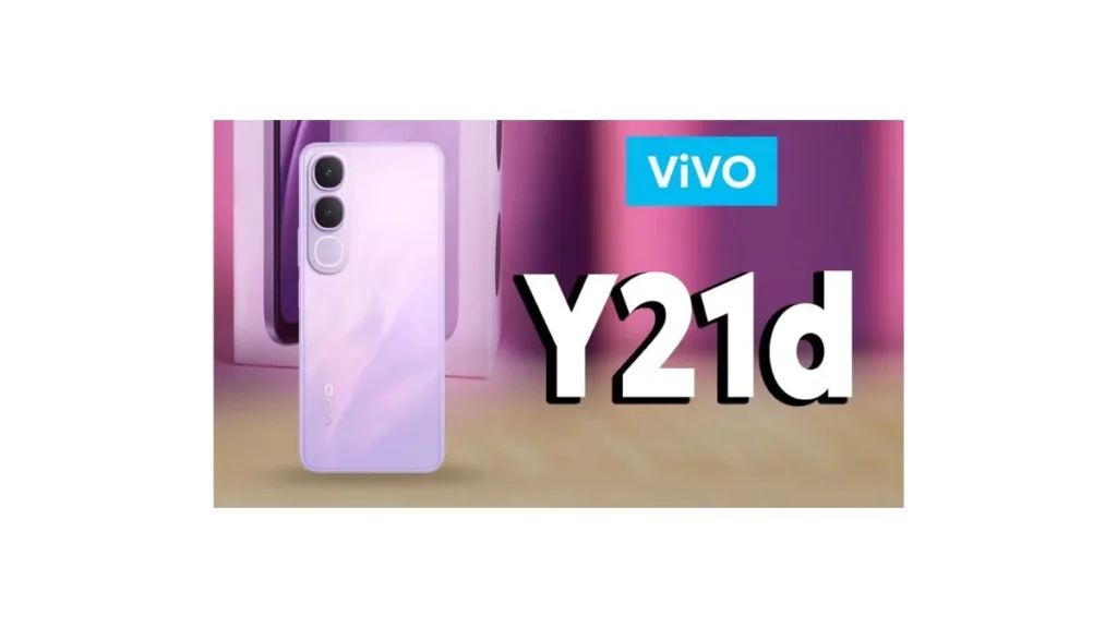 Vivo Y21d 2026 smartphone with 6500 mAh battery, 50 MP camera, and IP69+ durability
