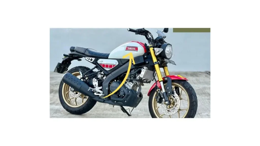 Yamaha XSR 155 neo-retro motorcycle with LED headlamp and premium features