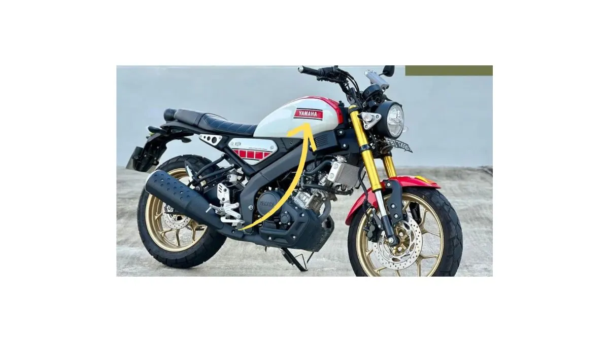 Yamaha XSR 155 neo-retro motorcycle with LED headlamp and premium features