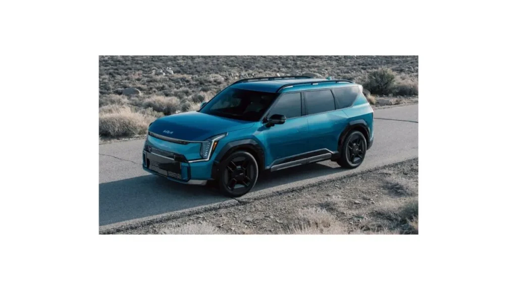 Kia MQ4i 2027 hybrid 7 seater SUV front design