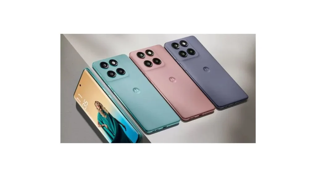 Motorola Edge 60 2026 premium smartphone with curved pOLED display