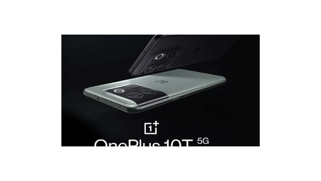 OnePlus 10T 5G sleek design with 150W SUPERVOOC charging