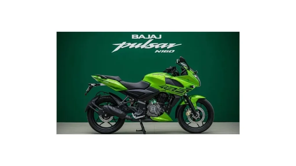 Bajaj Pulsar N160 2026 sporty motorcycle with powerful performance and aggressive streetfighter design in India