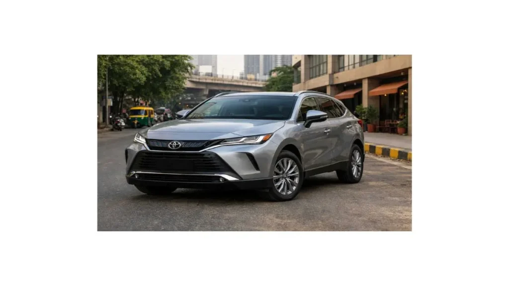 Toyota Venza 2026 stunning luxury hybrid SUV with powerful mileage performance India
