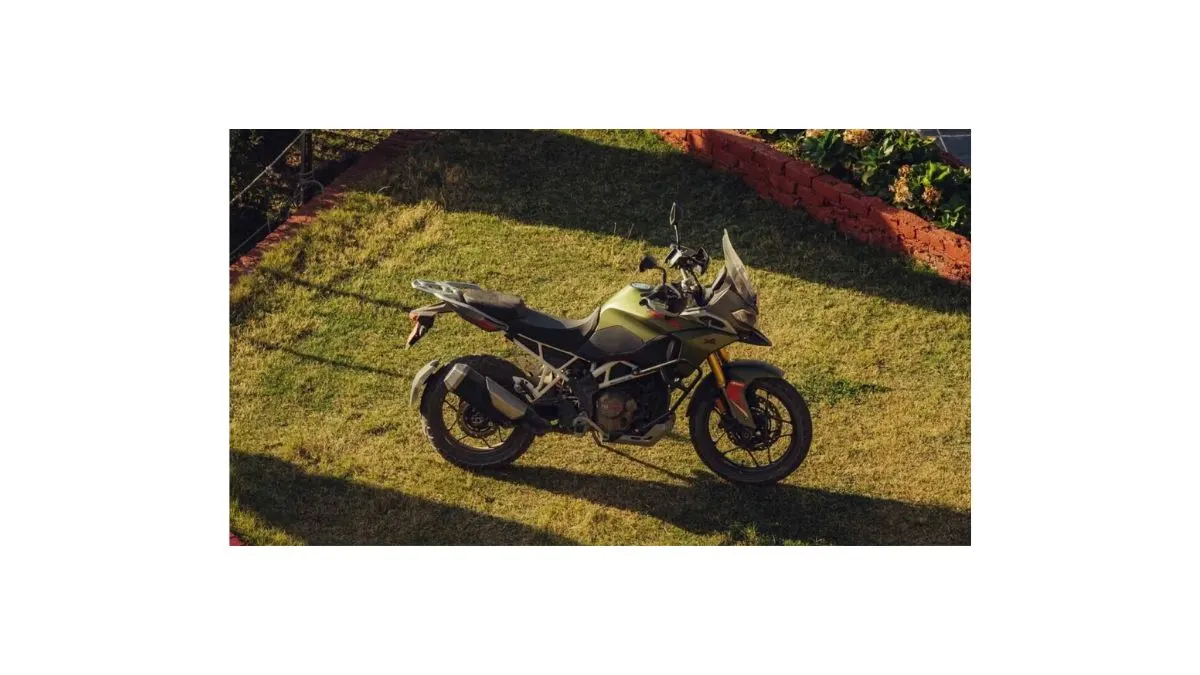 TVS Apache RTX 300 adventure touring motorcycle