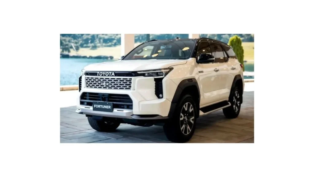 2026 Toyota Fortuner powerful diesel luxury SUV front design India