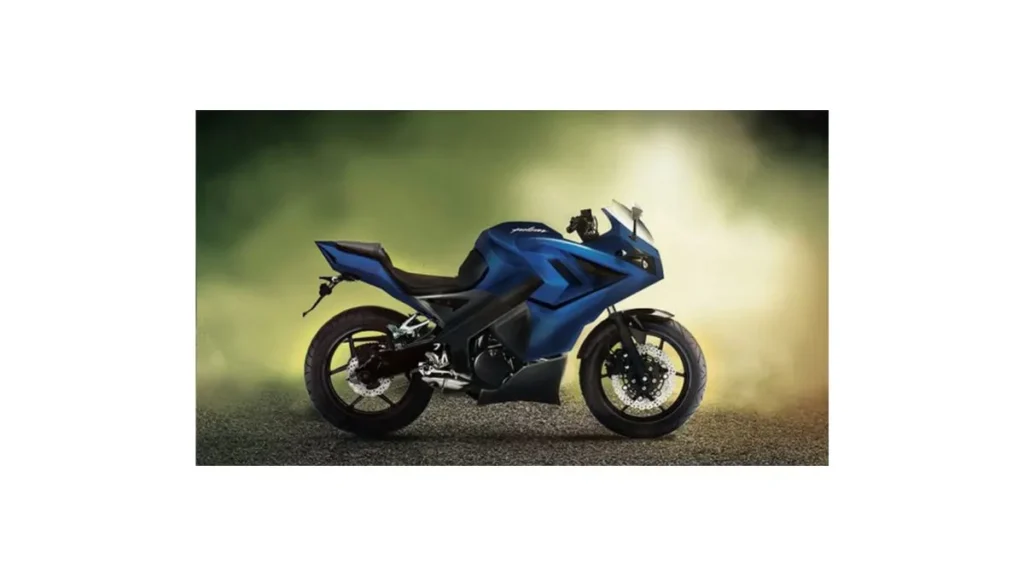 Bajaj Pulsar 350 aggressive streetfighter motorcycle