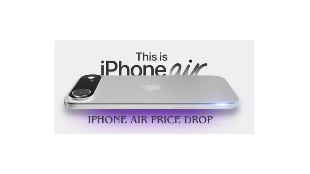 Apple iPhone Air ultra thin smartphone with massive price drop below ₹91000 in India