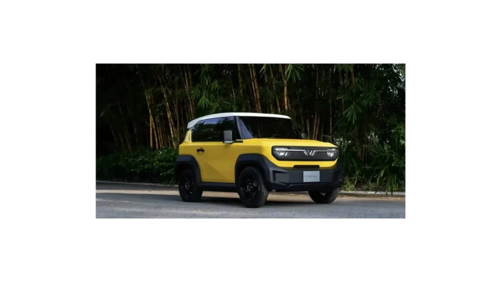 VinFast VF3 electric 2026 compact SUV India launch front view