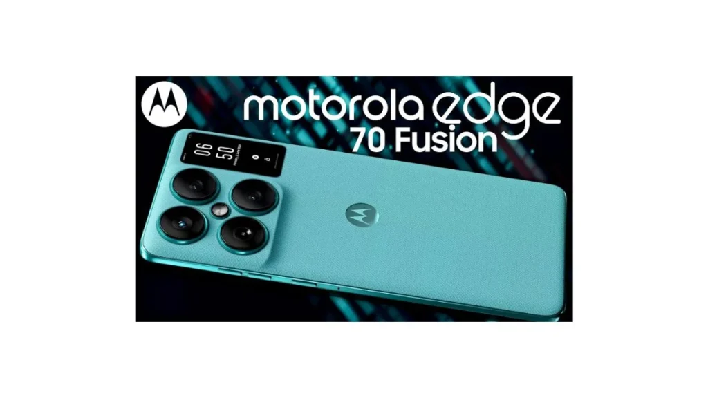 Motorola Edge 70 Fusion smartphone showing slim design and battery-focused mid-range phone concept for daily use