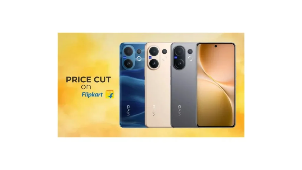 Vivo V60 5G Price Drop in India with 50MP selfie camera and Flipkart discount
